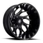 Fuel 1Pc D741 Runner 20X8.25 -202 Gloss Black Milled