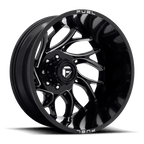 Fuel 1Pc D741 Runner 22X8.25 -176 Gloss Black Milled