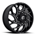 Fuel 1Pc D741 Runner 22X8.25 +105 Gloss Black Milled