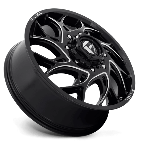Fuel 1Pc D741 Runner 22X8.25 +105 Gloss Black Milled