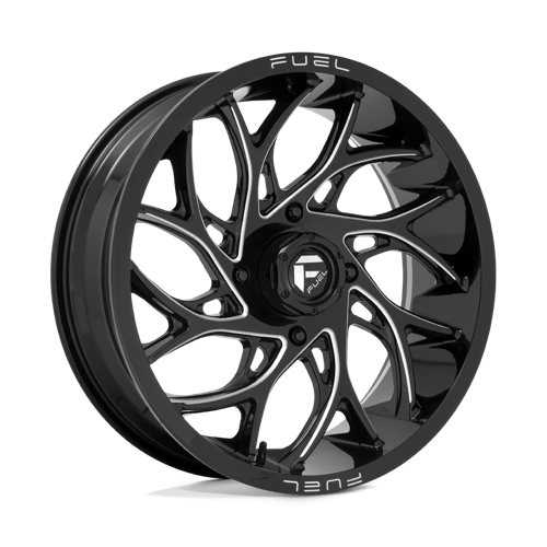 Fuel Utv D741 Runner Utv 20X7 +13 Gloss Black Milled