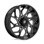 Fuel Utv D741 Runner Utv 22X7 +13 Gloss Black Milled