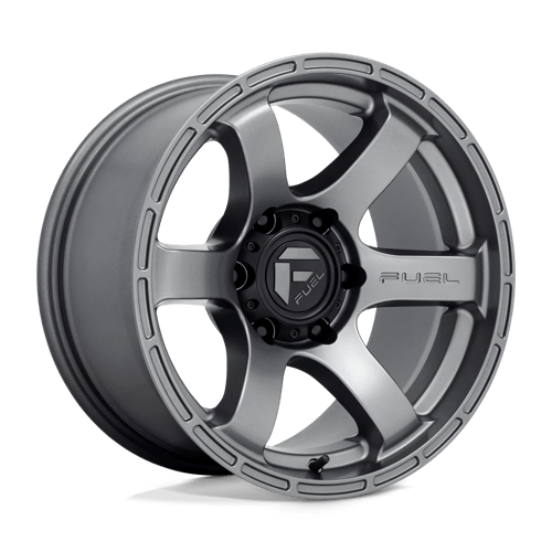 Fuel 1Pc D767 Rush 18X9 +20 Matte Gun Metal