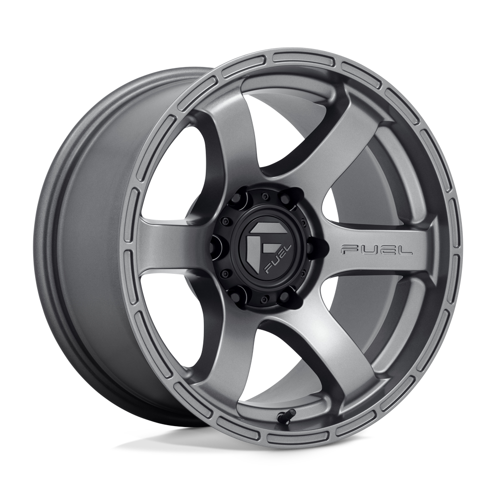 Fuel 1Pc D767 Rush 18X9 +20 Matte Gun Metal