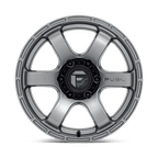 Fuel 1Pc D767 Rush 20X9 +1 Matte Gunmetal