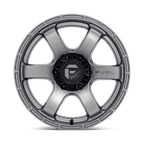 Fuel 1Pc D767 Rush 18X9 -12 Matte Gun Metal