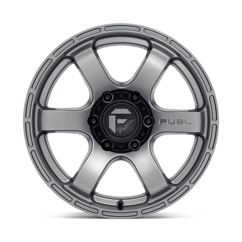 Fuel 1Pc D767 Rush 18X9 -12 Matte Gun Metal