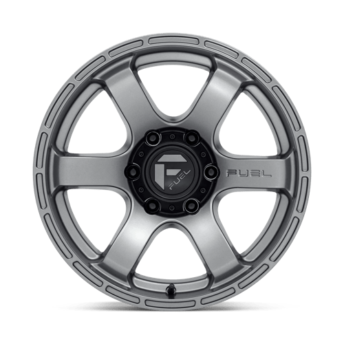 Fuel 1Pc D767 Rush 17X9 -12 Matte Gunmetal