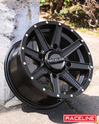 Raceline Wheels Hostage 14X7 +10 Black