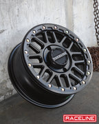Raceline Wheels Podium 15X6 +40 Black