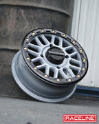 Raceline Wheels Podium Stealth 14X7 +10 Grey