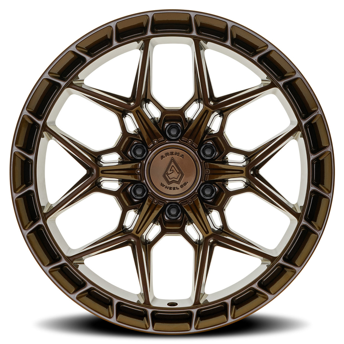Arena Rampage 20X9.5 +30 Smoked Bronze Tint Clear