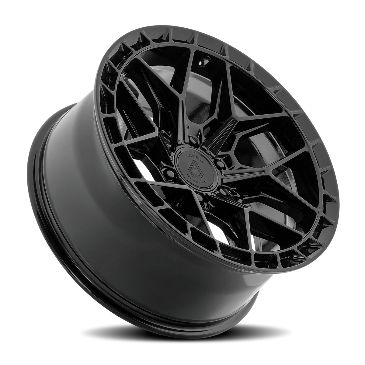 Arena Rampage 20X10 -18 Gloss Black