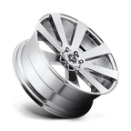 Dub 1Pc S131 8-Ball 24X10 +20 Chrome Plated