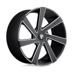 Dub 1Pc S133 Directa 22X9.5 +15 Matte Black Milled