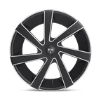 Dub 1Pc S133 Directa 22X9.5 +15 Matte Black Milled