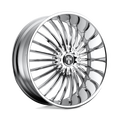 Dub 1Pc R140 Rse 28X10 +10 Chrome