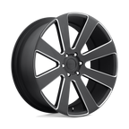 Dub 1Pc S187 8-Ball 22X9.5 +20 Matte Black Milled
