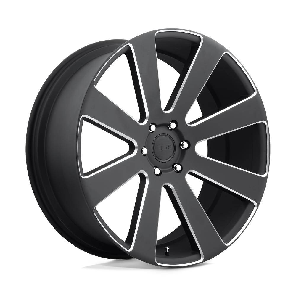 Dub 1Pc S187 8-Ball 24X10 +20 Matte Black Milled
