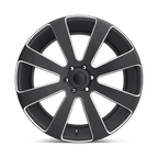Dub 1Pc S187 8-Ball 22X9.5 +30 Matte Black Milled
