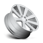 Dub 1Pc S213 8-Ball 24X10 +20 Gloss Silver Brushed