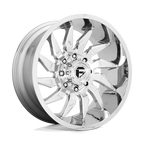 Fuel 1Pc D743 Saber 20X10 -18 Chrome