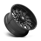 Fuel 1Pc D744 Saber 20X10 -18 Gloss Black Milled