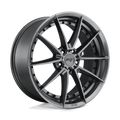 Niche 1Pc M197 Sector 19X8.5 +42 Gloss Anthracite