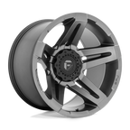 Fuel 1Pc D764 Sfj 20X9 +1 Matte Gunmetal
