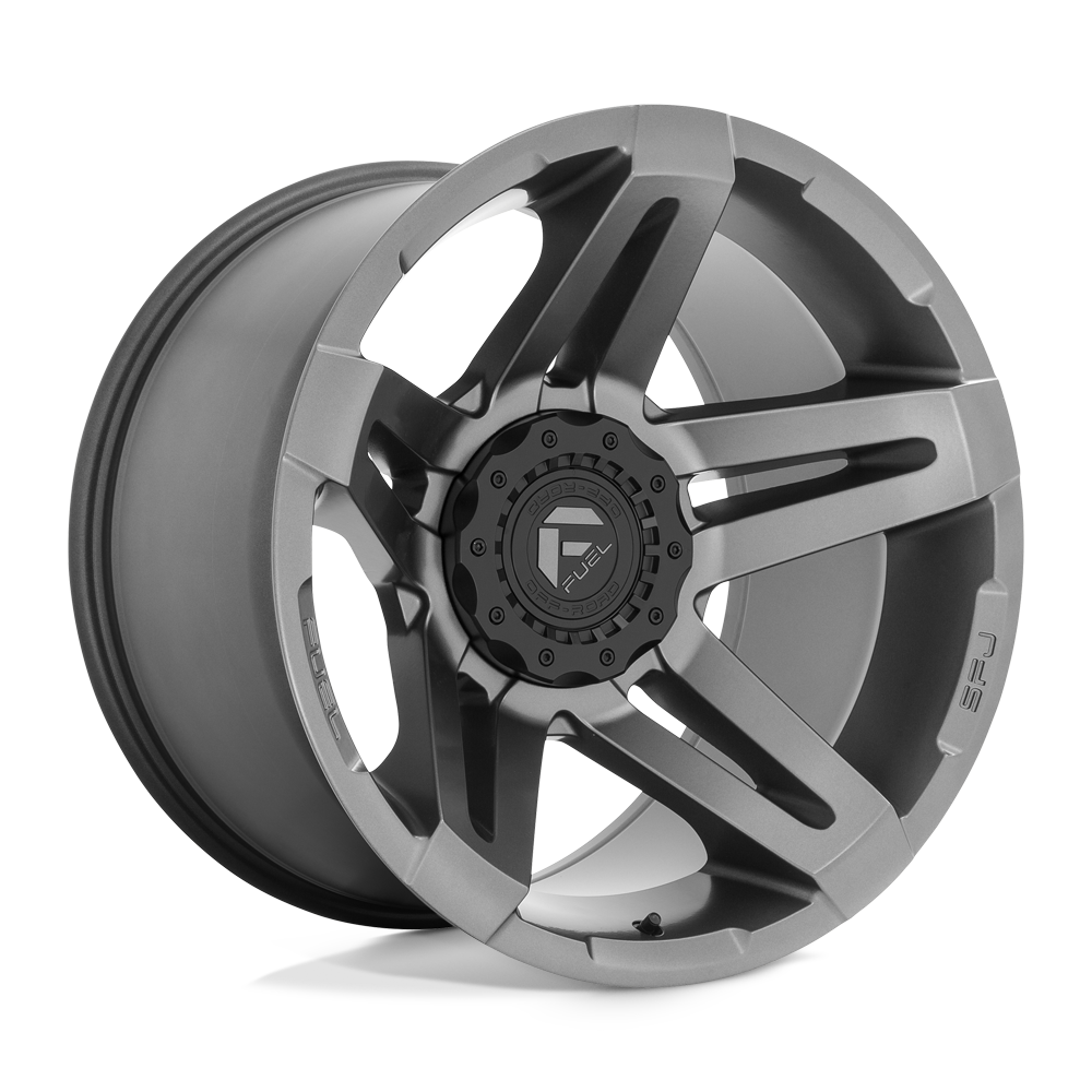 Fuel 1Pc D764 Sfj 20X12 -44 Matte Gunmetal