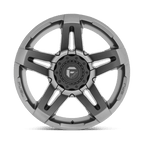 Fuel 1Pc D764 Sfj 20X10 -18 Matte Gunmetal