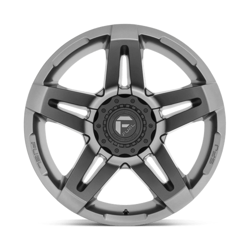 Fuel 1Pc D764 Sfj 20X10 -18 Matte Gunmetal
