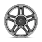Fuel 1Pc D764 Sfj 22X14 -75 Matte Gunmetal