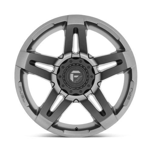 Fuel 1Pc D764 Sfj 20X12 -44 Matte Gunmetal