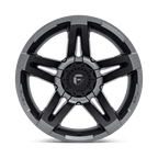 Fuel 1Pc D764 Sfj 22X14 -75 Matte Gunmetal