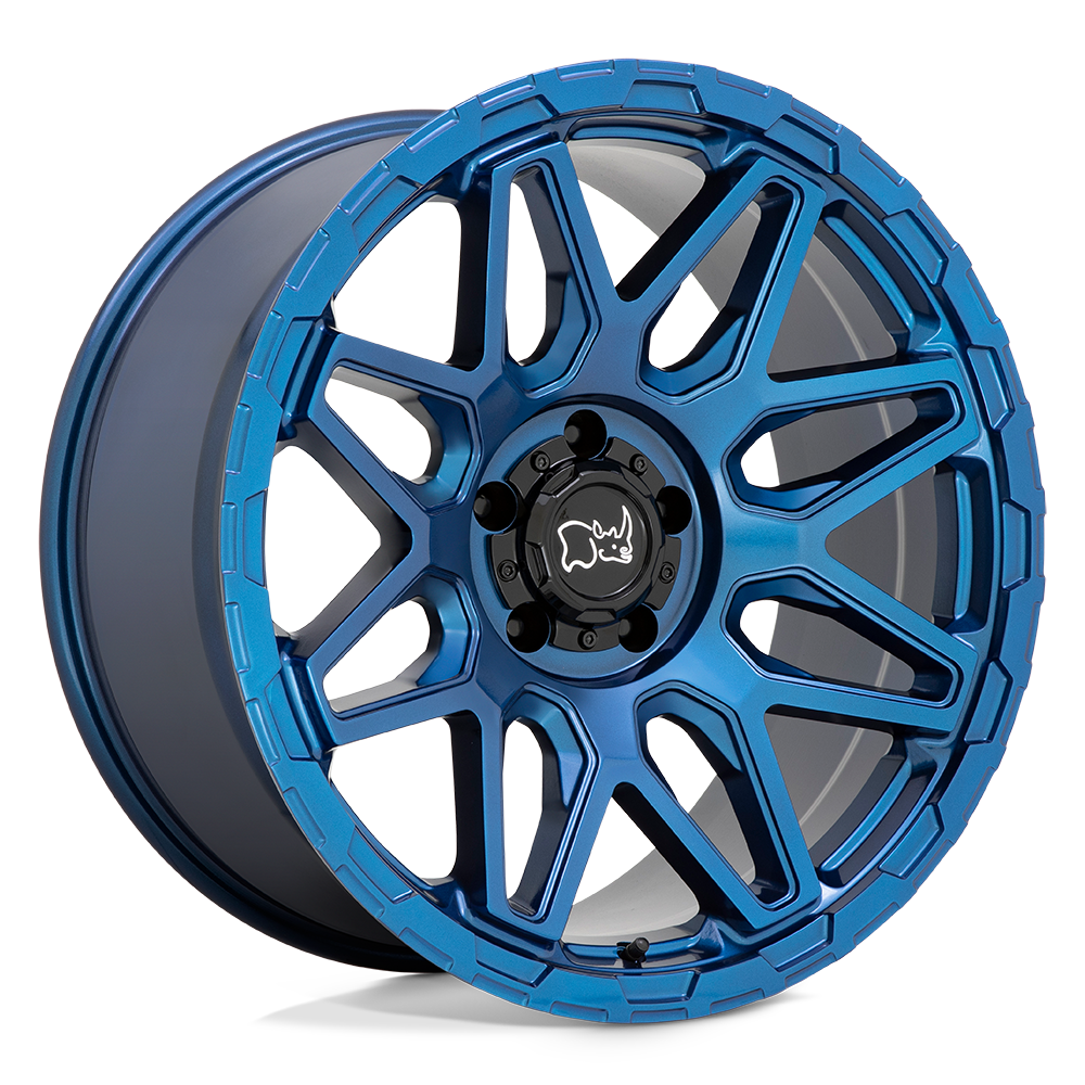 Black Rhino Hard Alloys Shockwave 20X9.5 -18 Gloss Midnight Blue
