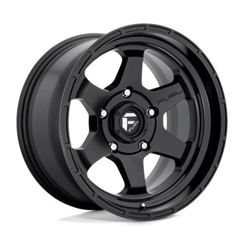 Fuel 1Pc D664 Shok 16X7 +42 Matte Black