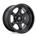 Fuel 1Pc D664 Shok 17X10 -18 Matte Black