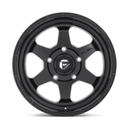 Fuel 1Pc D664 Shok 17X9 +1 Matte Black