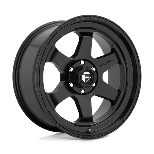 Fuel 1Pc D664 Shok 20X9 +1 Matte Black