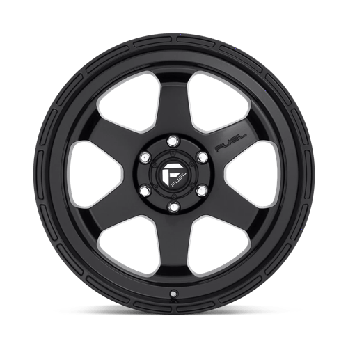 Fuel 1Pc D664 Shok 20X9 +1 Matte Black