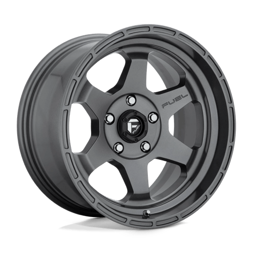 Fuel 1Pc D665 Shok 17X9 -12 Matte Anthracite
