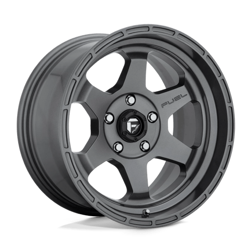 Fuel 1Pc D665 Shok 17X9 -12 Matte Anthracite