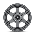 Fuel 1Pc D665 Shok 17X9 -12 Matte Anthracite