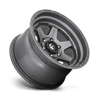 Fuel 1Pc D665 Shok 17X10 -18 Matte Anthracite