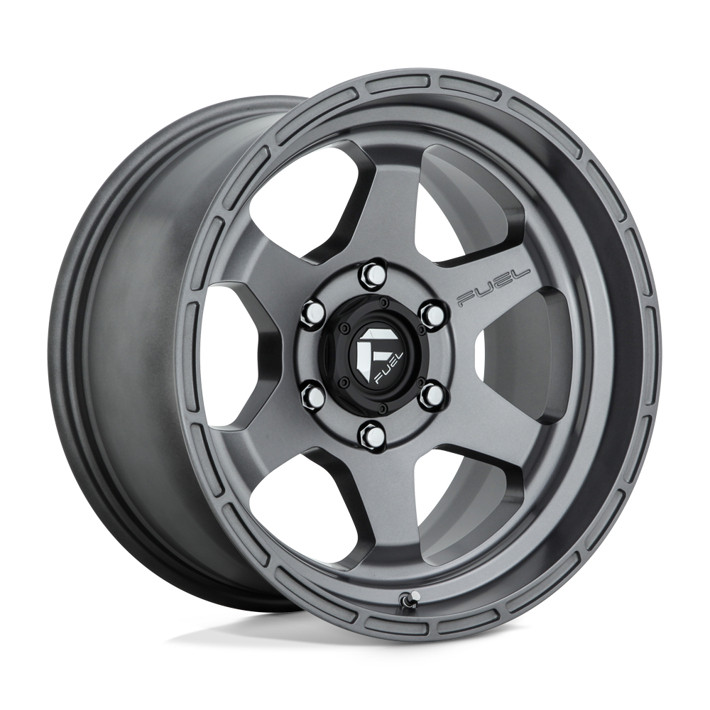Fuel 1Pc D665 Shok 17X9 -12 Matte Anthracite
