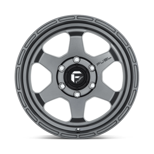 Fuel 1Pc D665 Shok 17X9 -12 Matte Anthracite
