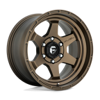Fuel 1Pc D666 Shok 17X9 +1 Matte Bronze