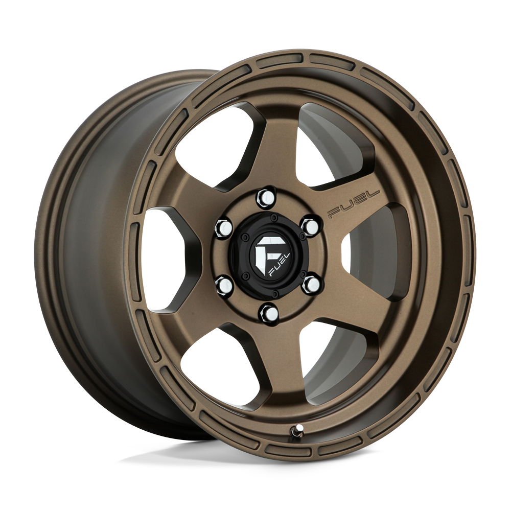 Fuel 1Pc D666 Shok 17X9 +1 Matte Bronze