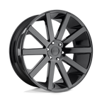 Dub 1Pc S219 Shot Calla 24X10 +20 Gloss Black